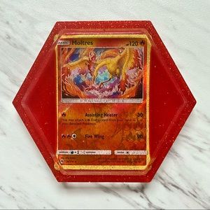 ⭐️Moltres Holographic Coaster